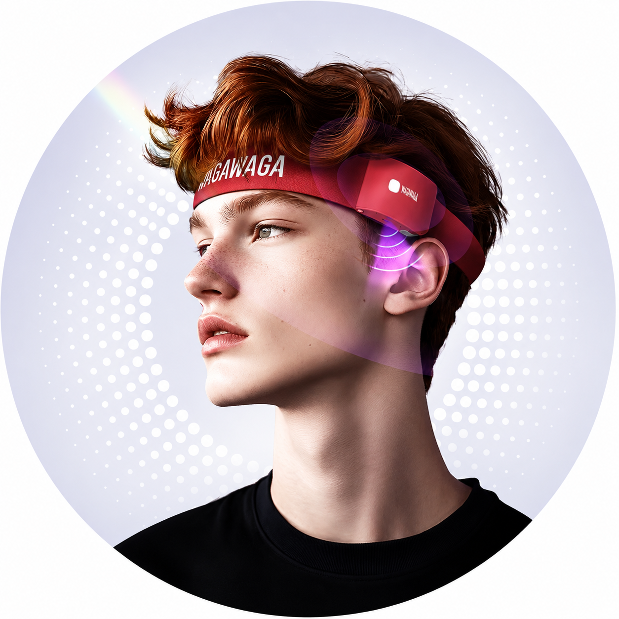 WAGA Champion headband Bluetooth headphone